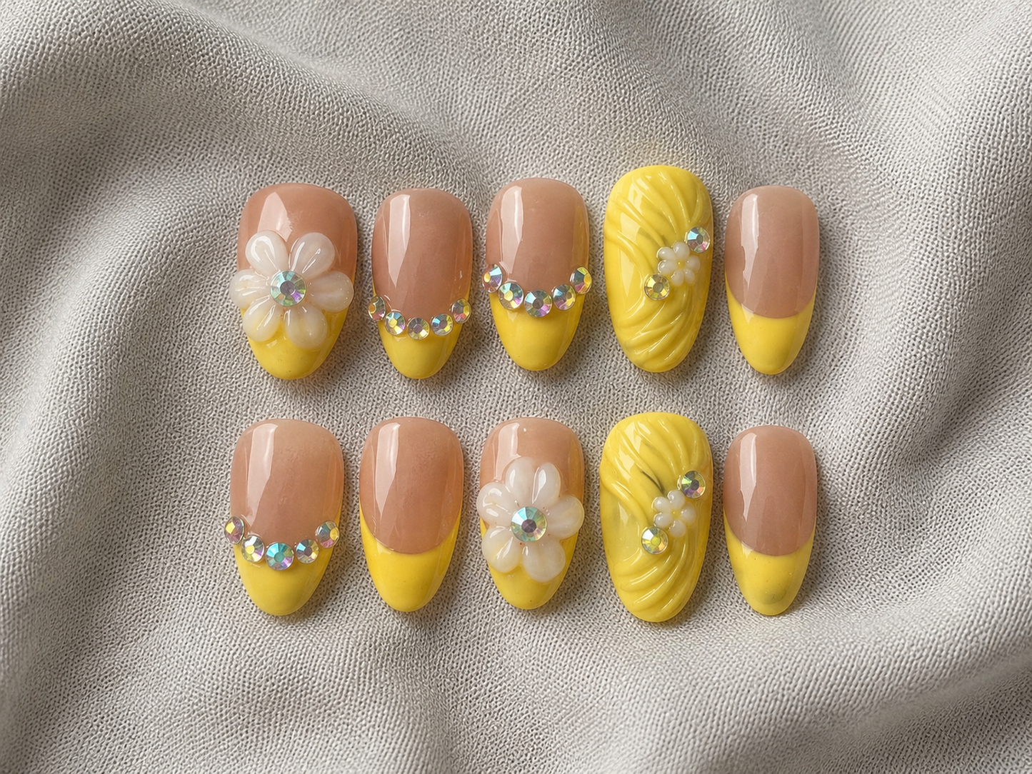 Almond short length set