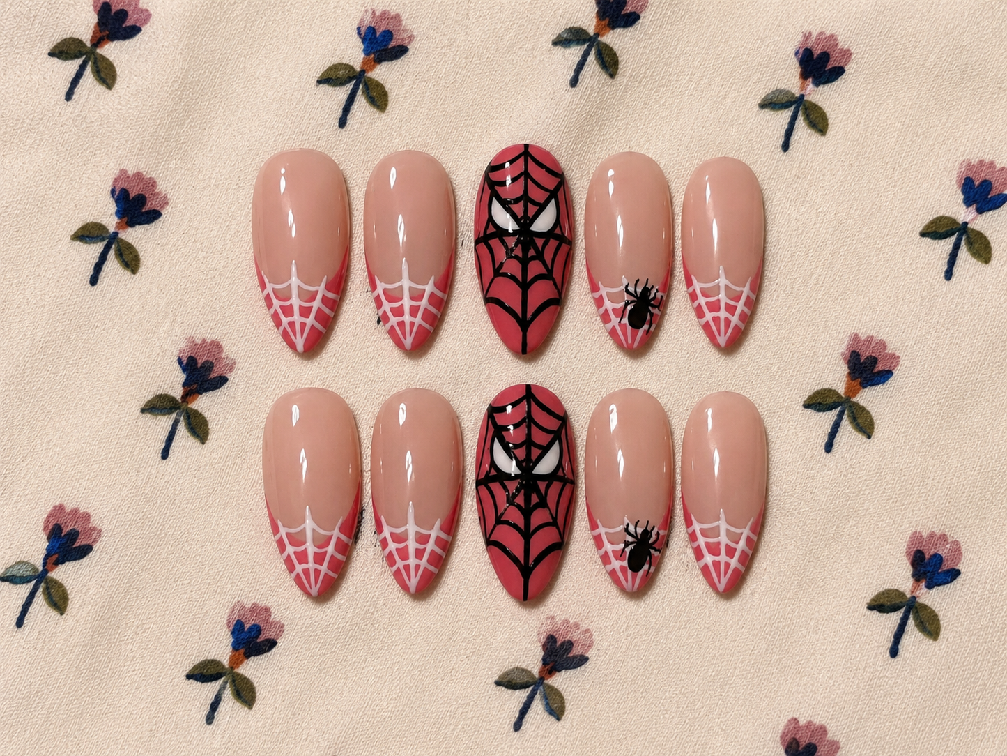 Almond nail set
