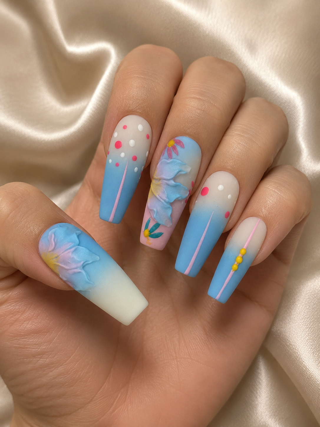 Coffin medium length set