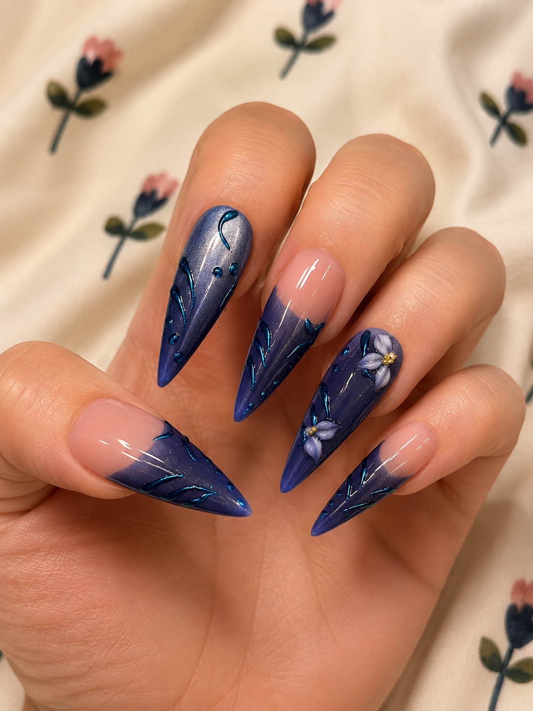 Stiletto nail set