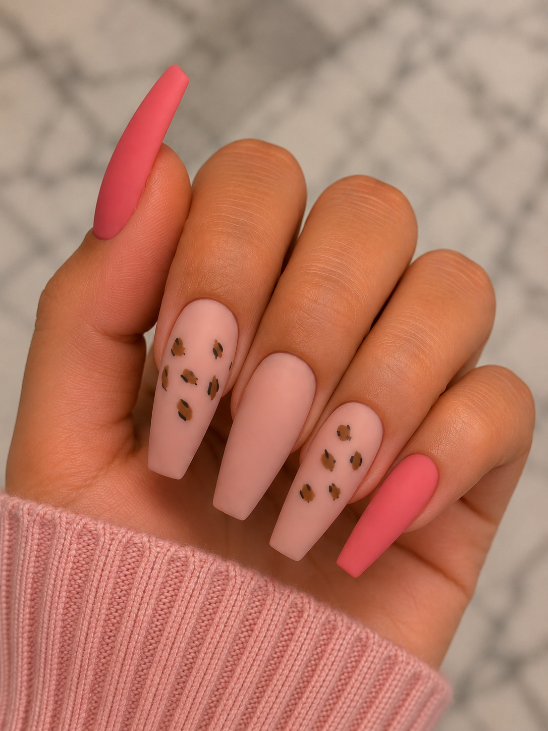 Coffin nail set