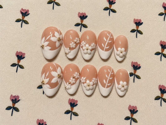 Almond nail set