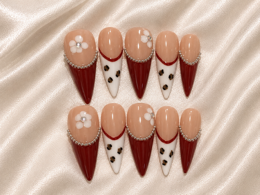 Stiletto nail set
