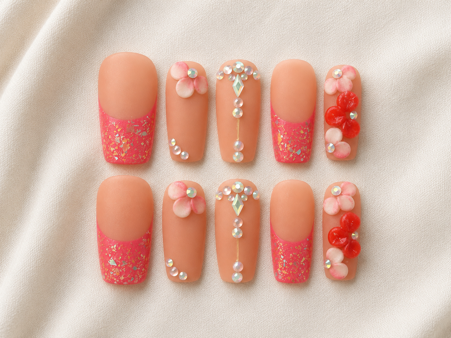 Square Medium length Set