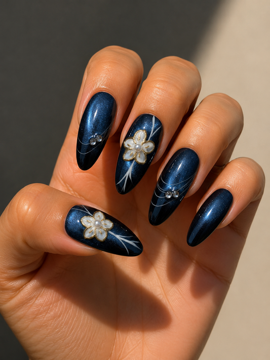 Almond nail set
