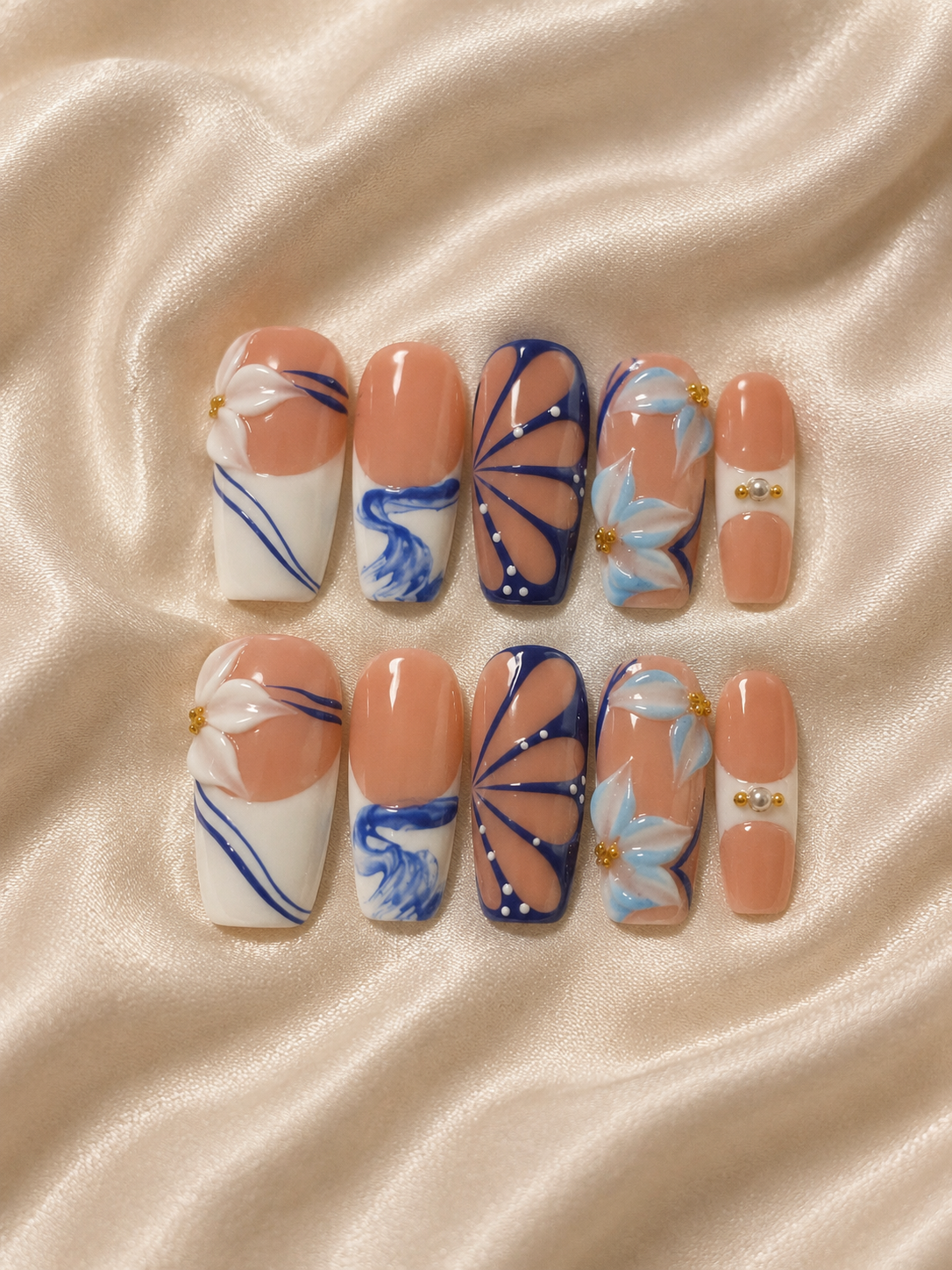 Square French Nail set
