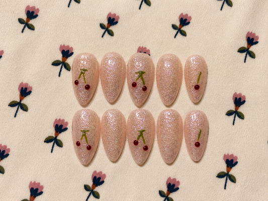 Almond nail set