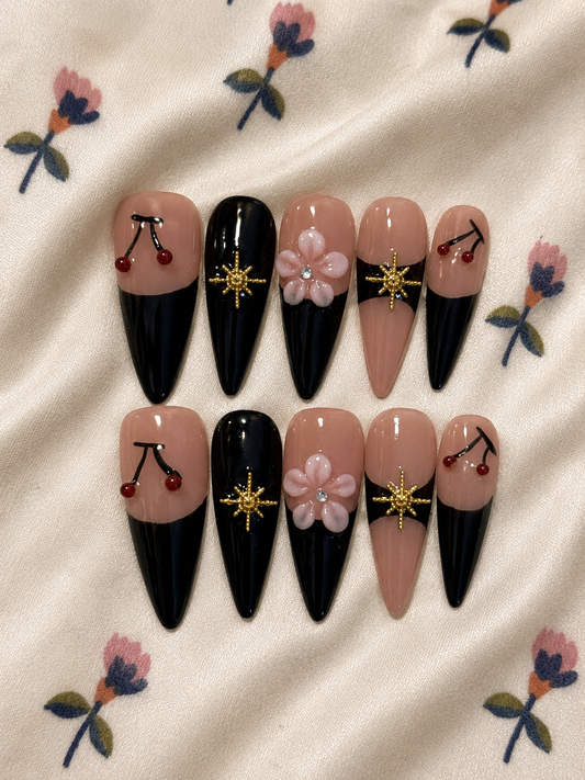Stiletto nail set