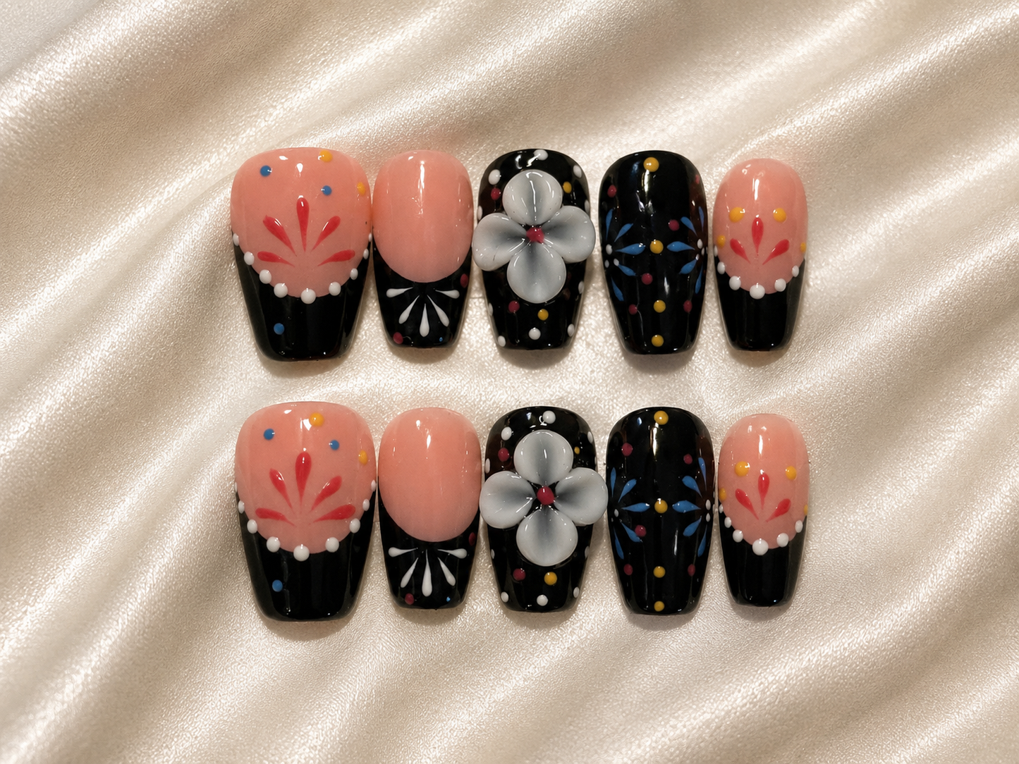 Coffin nail set