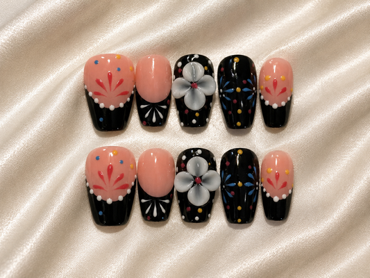 Coffin nail set