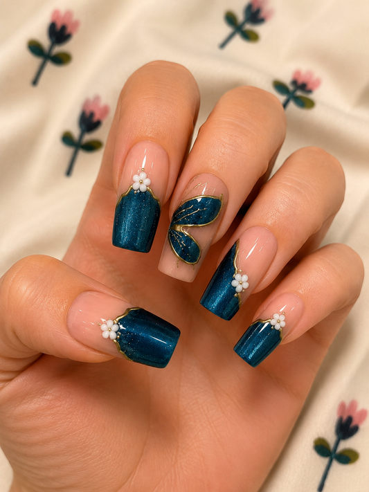 Square nail set