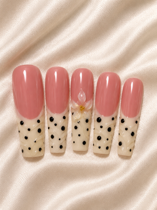 Square nail set