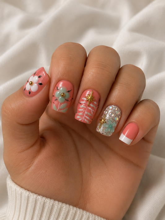 Baby duck sport nail set