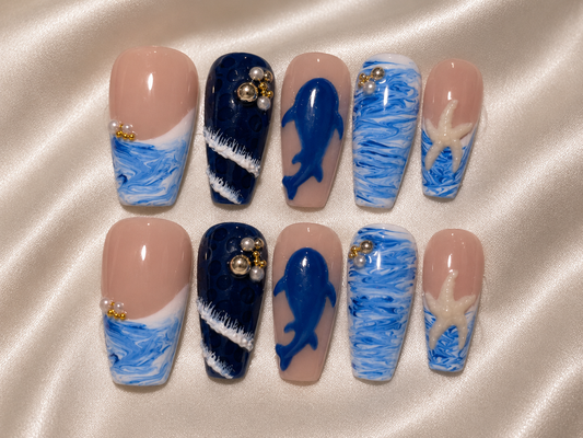 Coffin nail set