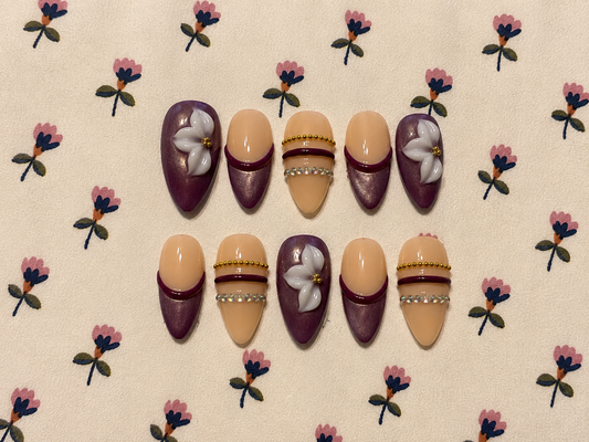 Almond nail set