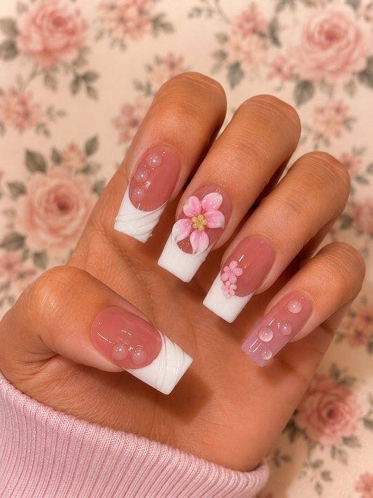 Square nail set