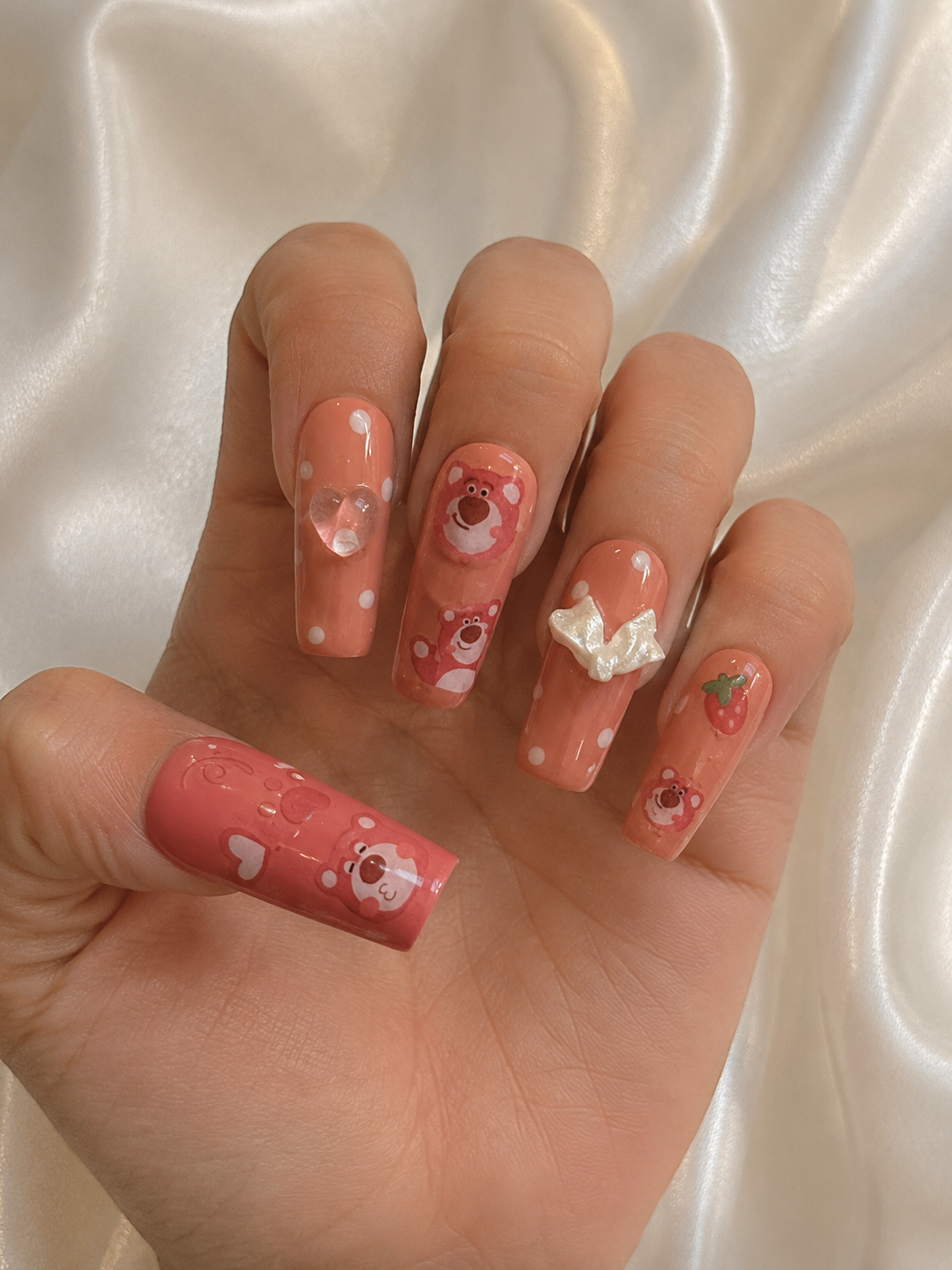 Character nails medium length