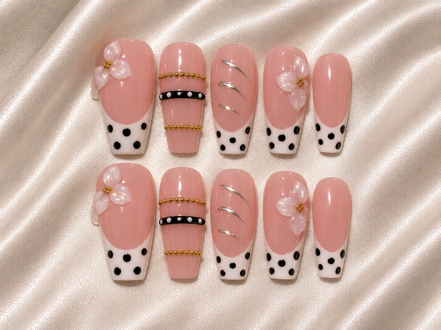 Coffin nail set