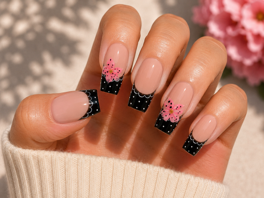 Square nail set