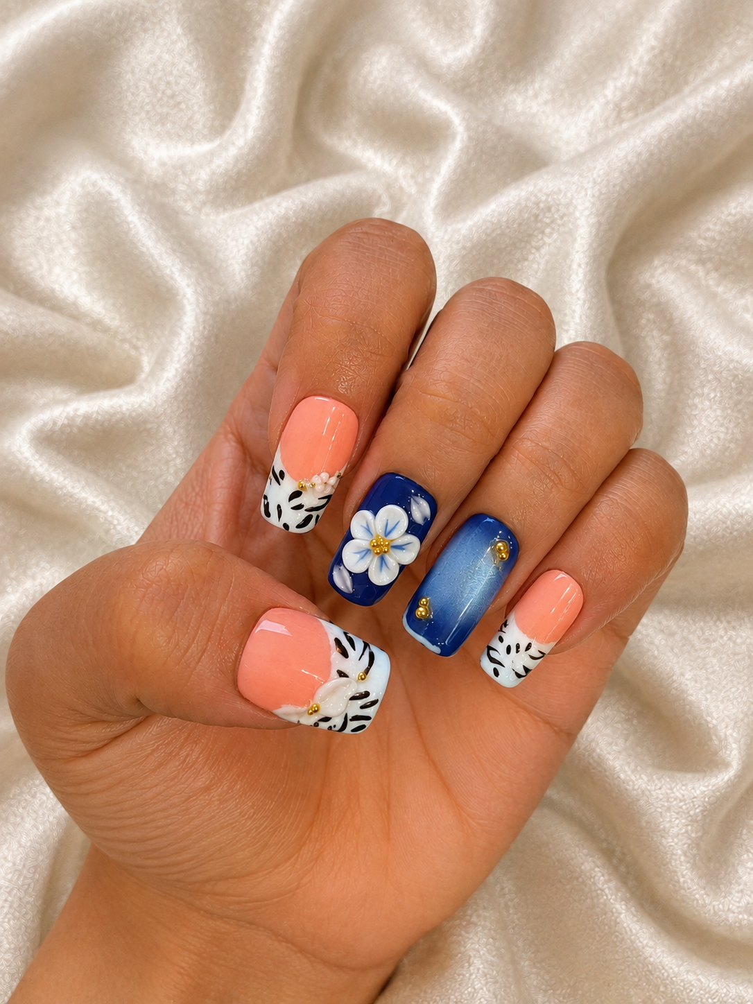 Square Short Nail Set