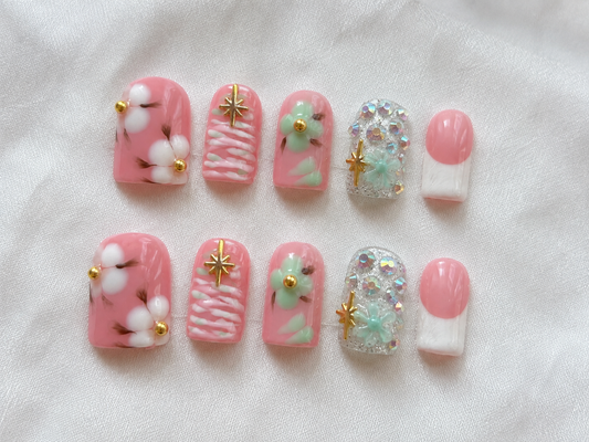 Baby duck sport nail set